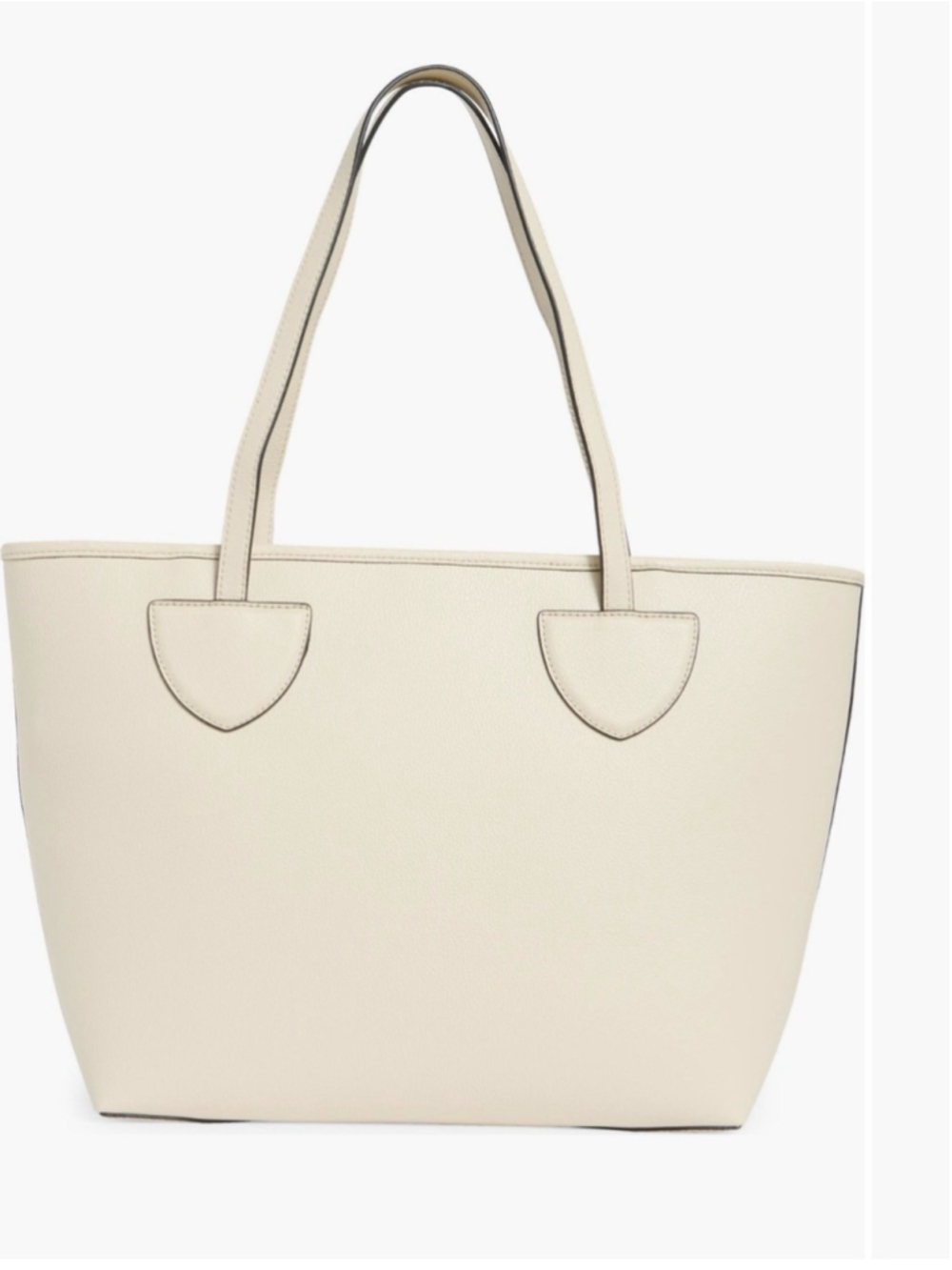 Marc Jacobs On Your Marc Leather Tote, Marshmallow - Picture 3 of 16